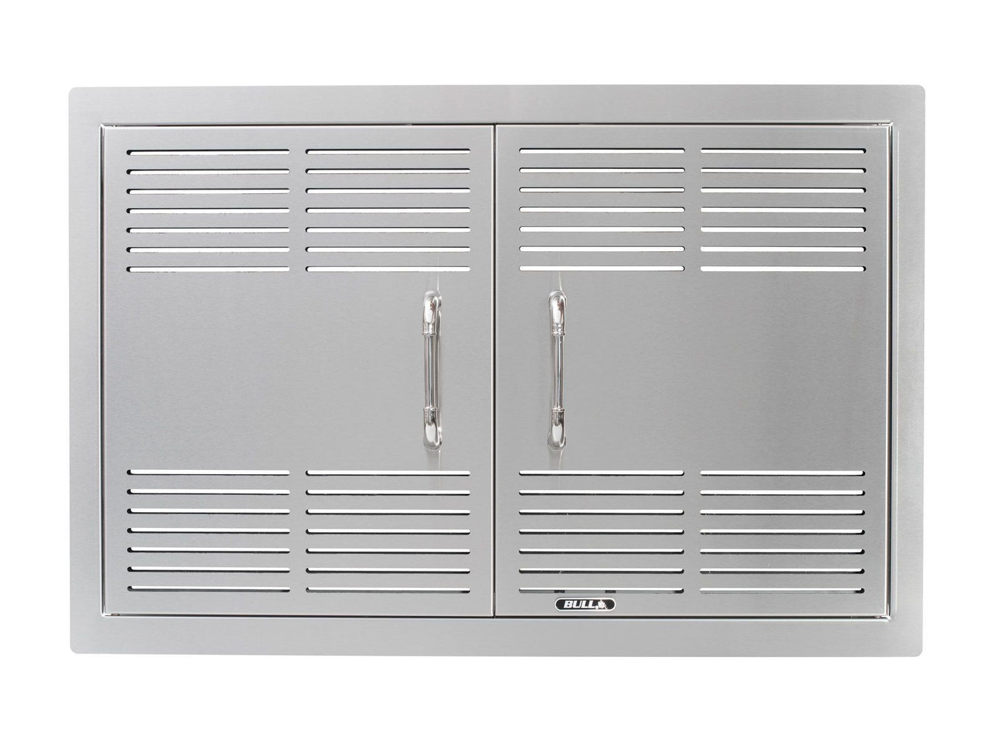 Bull 30-Inch Vented Stainless Steel Double Access Doors with Reveal