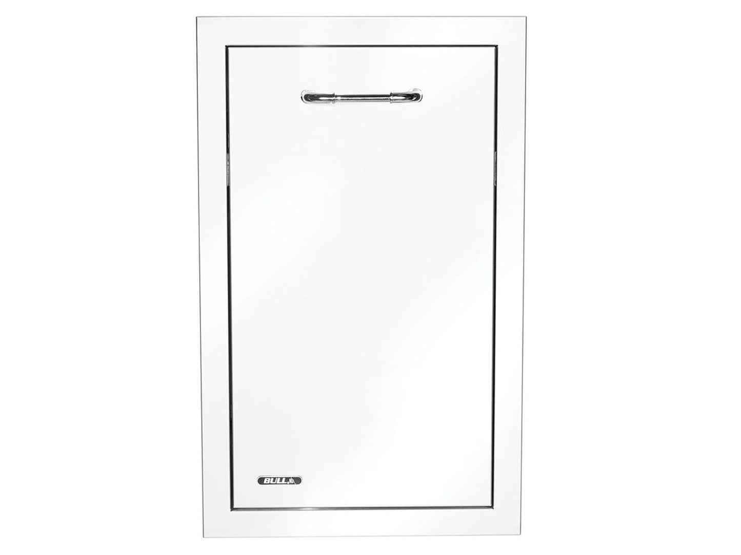 Bull Grills 16-Inch Stainless Steel Narrow Trash/Recycle Drawer with Reveal