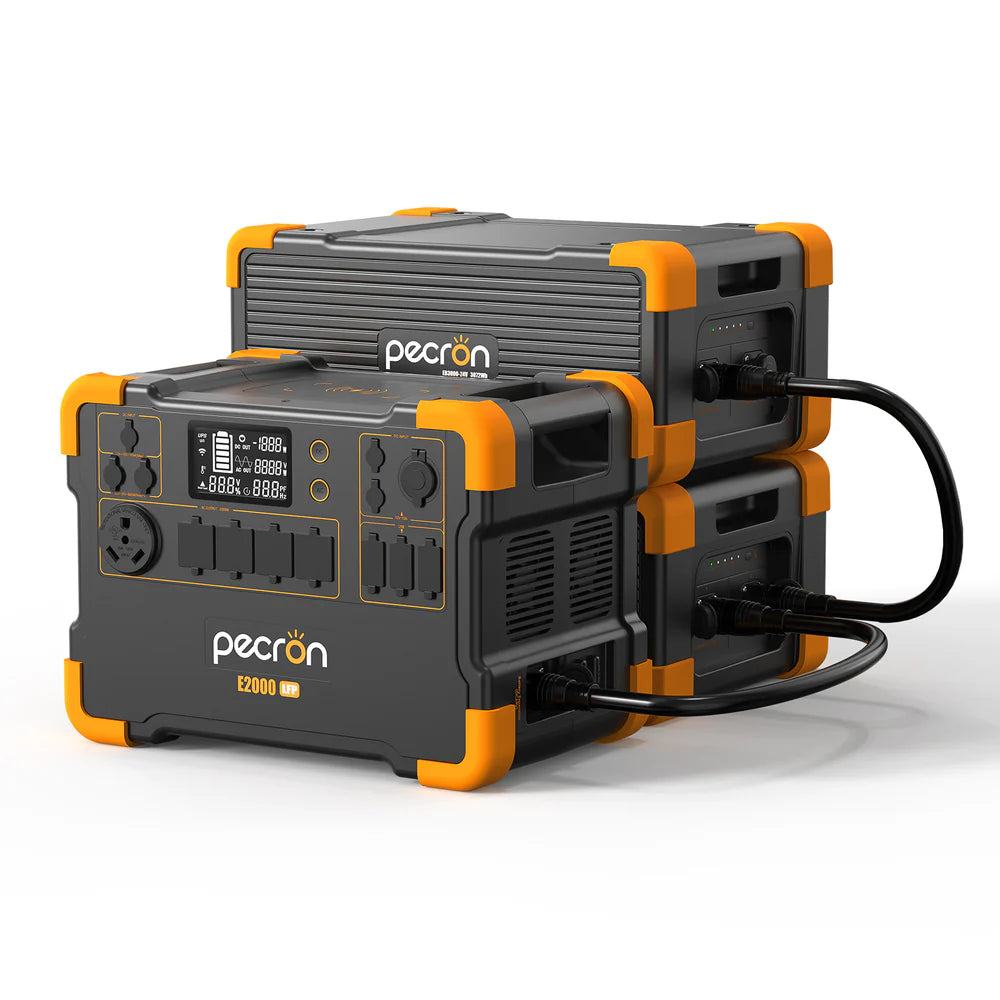 Pecron EB3000-24V Expansion Battery | 3,072 Wh LiFePO₄ Portable Power Module