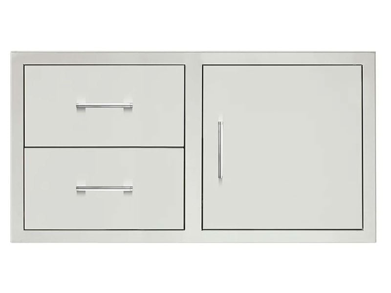 TrueFlame 36-Inch 2-Drawer & Access Door Combo