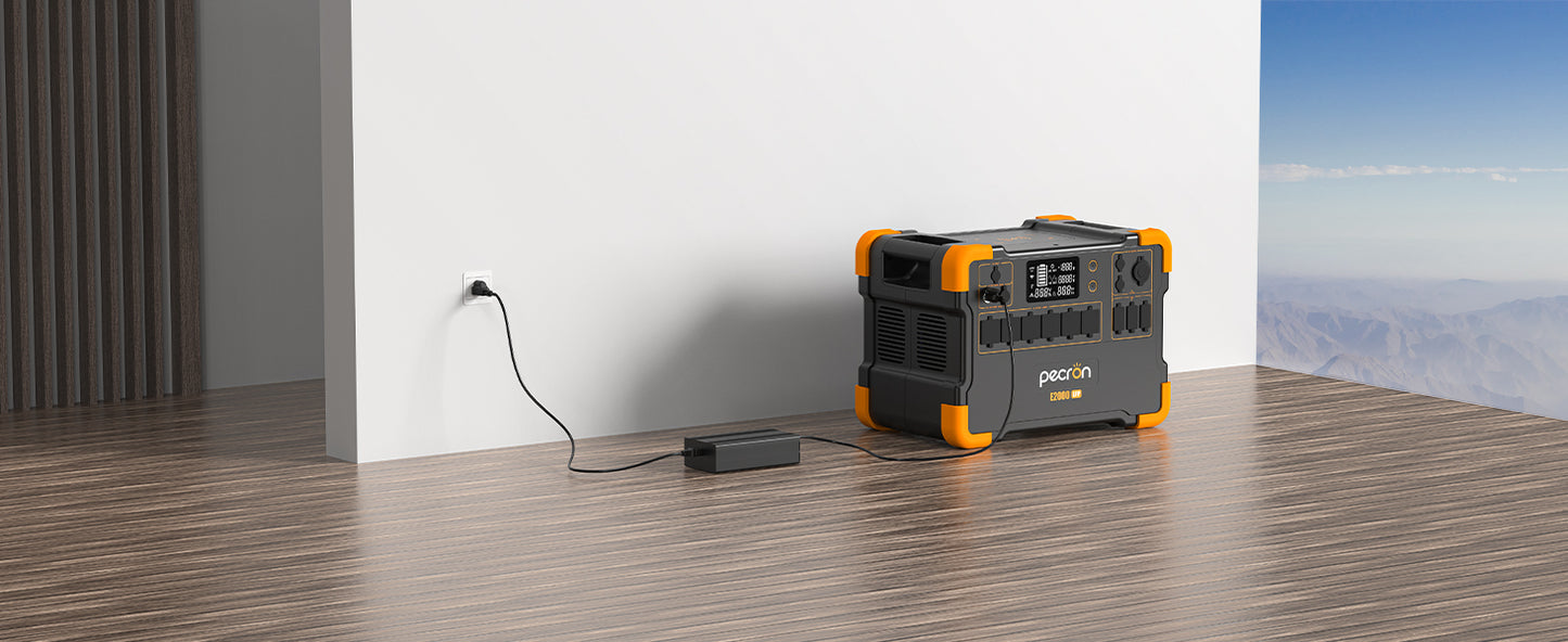 Pecron E2000LFP Solar Generator | 1,920 Wh LiFePO₄ 2000 W Portable Power Station