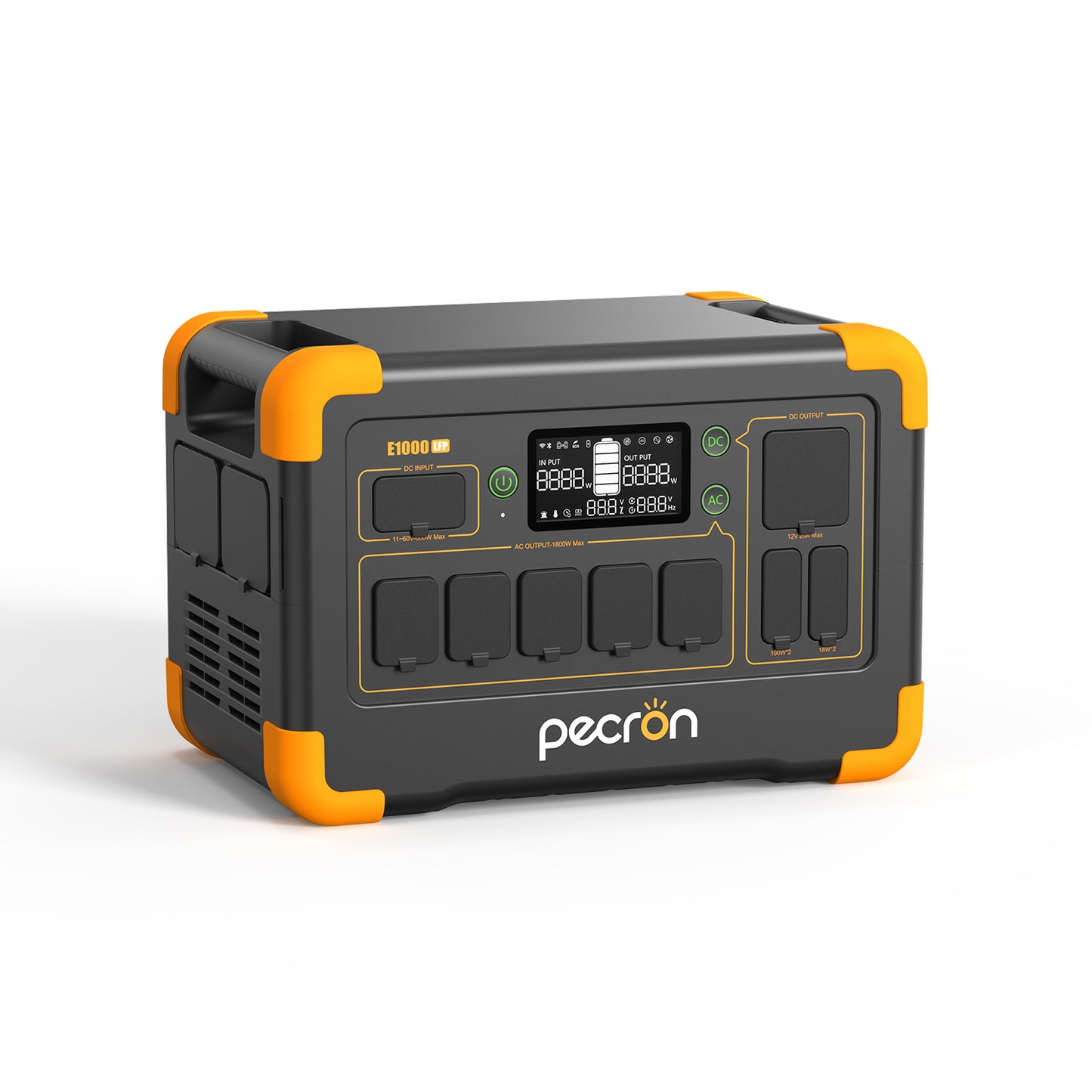 Pecron E1000LFP Solar Generator – Portable Power Station