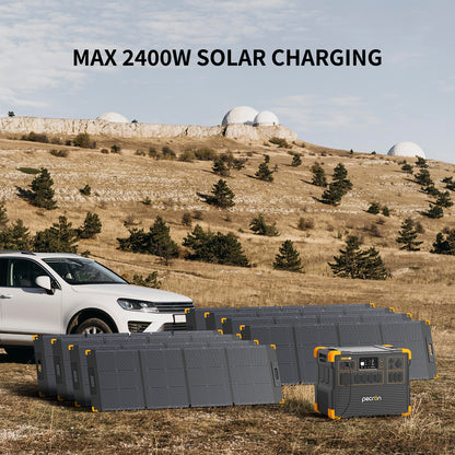 Pecron E3600LFP Solar Generator – Ultra-High Capacity Portable Power Station