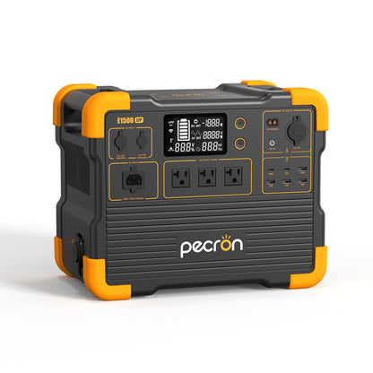 Pecron E1500LFP Solar Generator – Portable Power Station
