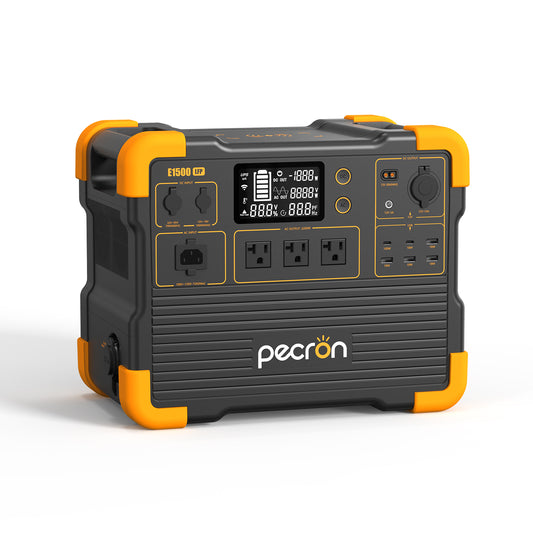 Pecron E1500LFP Solar Generator – Portable Power Station