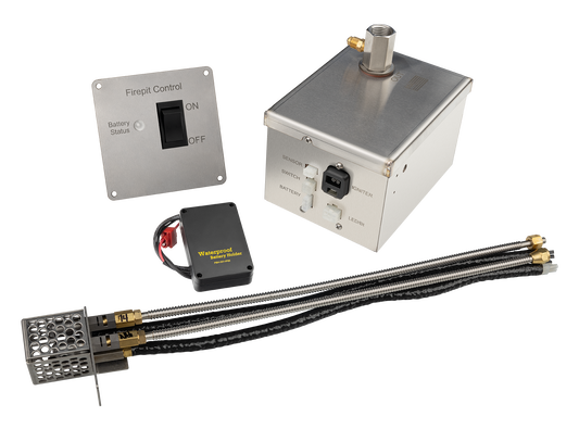 Fire By Design – Battery Powered Ignition System (ON/OFF or Bluetooth)