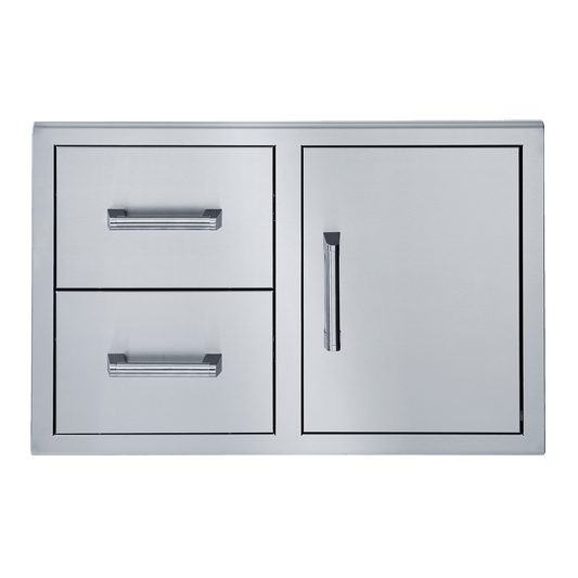 Broilmaster 34-Inch Door + Double Drawer