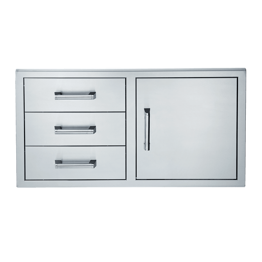 Broilmaster 42-Inch Door + Triple Drawer