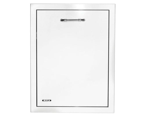 Bull Grills 30-Inch Stainless Steel Double Trash/Recycle Drawer with Reveal