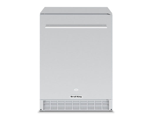 Broil King Stainless Steel 24 Inch Integrated Outdoor Fridge