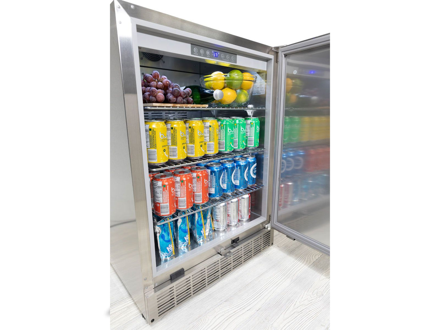 Broil King Stainless Steel 24 Inch Integrated Outdoor Fridge