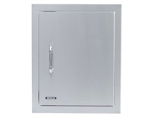 Bull 18-Inch Right Hinged Stainless Steel Single Vertical Access Door with Reveal