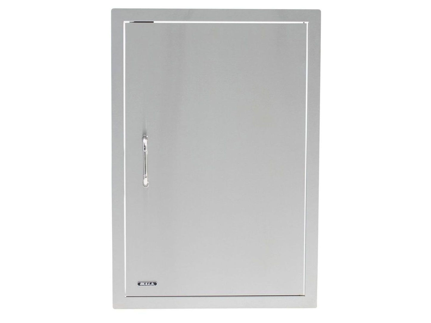 Bull Extra Large Right Hinged Stainless Steel Single Access Door with Reveal