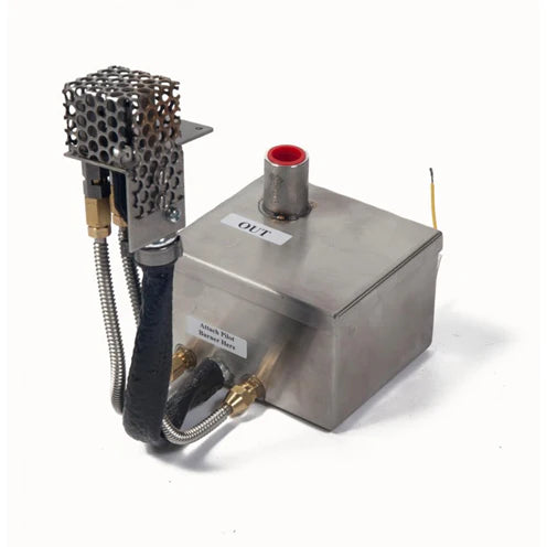 Fire by Design® Aura Rectangle GFRC Fire Pit Kit