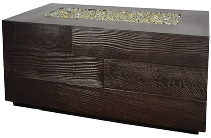 Fire by Design® Aspen Rectangle GFRC Fire Pit Kit