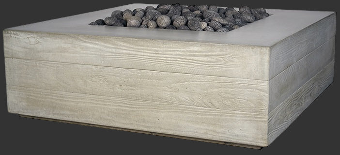 Fire by Design® Aspen Square GFRC Fire Pit Kit