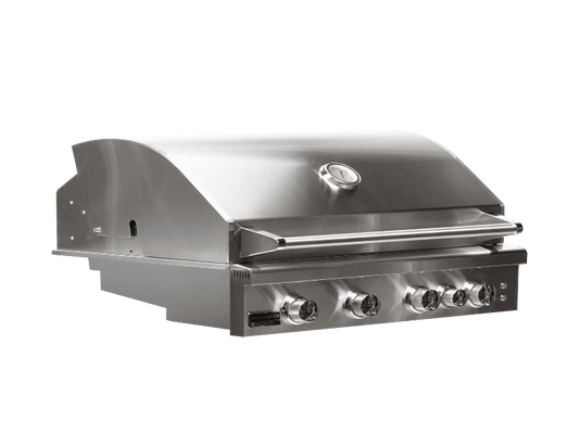 Broilmaster B-Series Deluxe 40-Inch Built-in Stainless Steel Gas Grill with Rear Infrared Burner