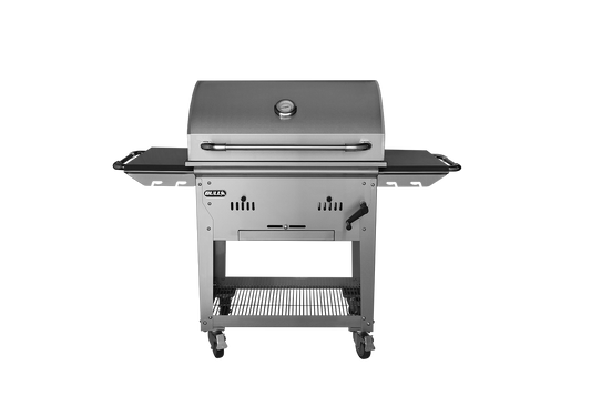 Bull Bison Premium 30-Inch Freestanding Charcoal Grill