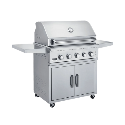 Broilmaster B-Series 32-Inch Freestanding Stainless Steel Gas Grill