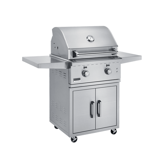 Broilmaster G-Series 26-Inch Elite Edition Freestanding Stainless Steel Gas Grill