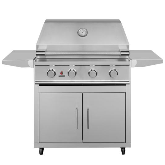 TrueFlame E-Series 32-Inch 4-Burner Freestanding Gas Grill