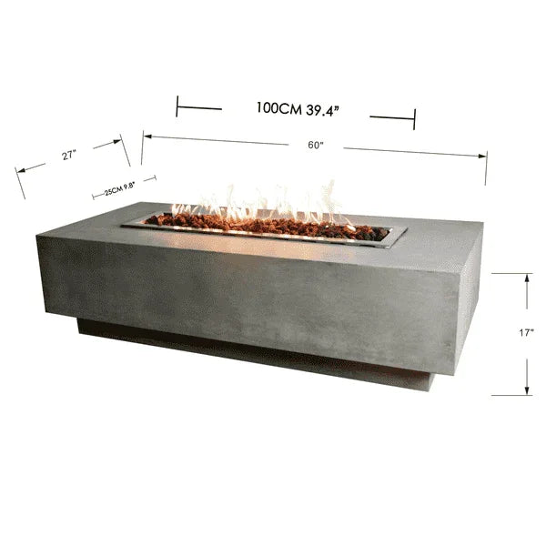 Elementi Granville Fire Pit Table OFG121