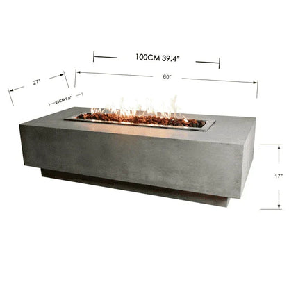 Elementi Granville Fire Pit Table OFG121