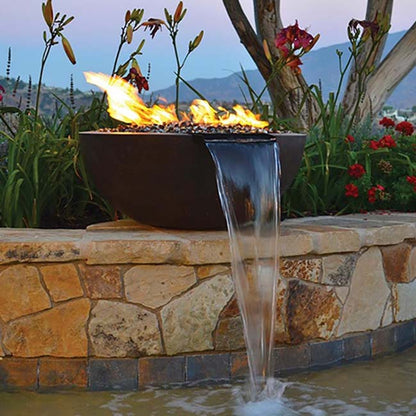 Fire by Design® Legacy Round GFRC Fire & Water Bowl Kit