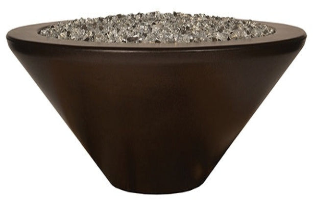 Fire by Design® Geo Round "Essex" GFRC Fire Bowl Kit