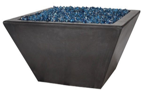 Fire by Design® Geo Square GFRC Fire Pit Kit