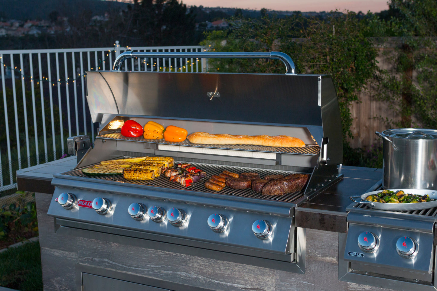 Bull Diablo 47-Inch 6-Burner Built-In Gas Grill