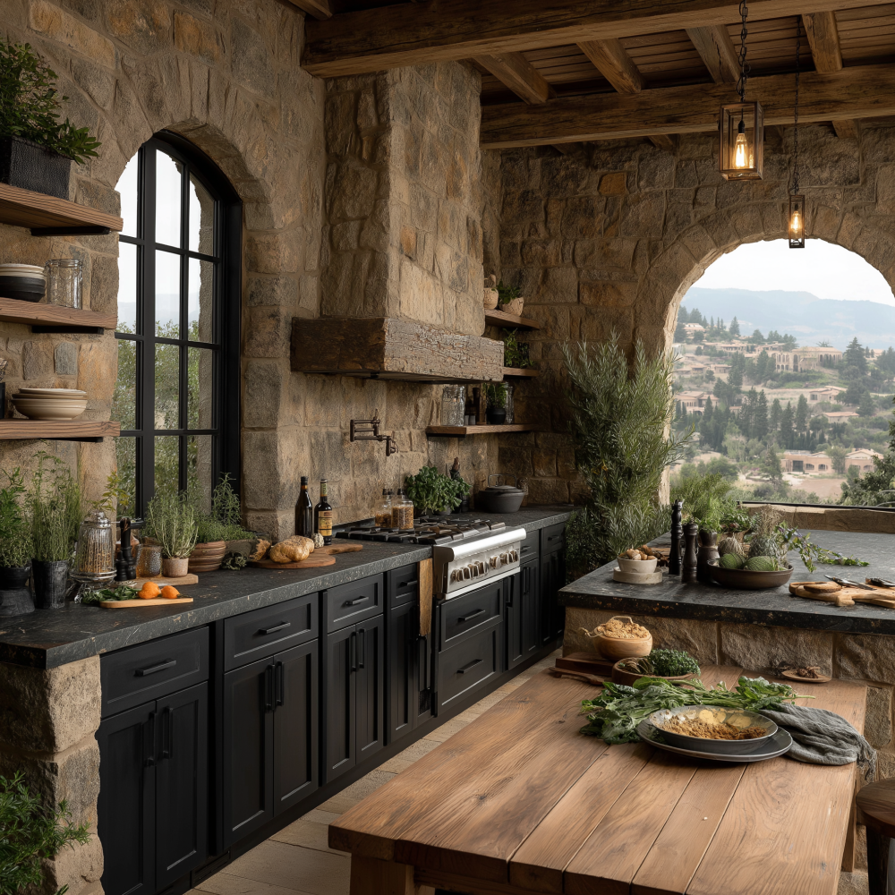 Forge Stone Outdoor Kitchen