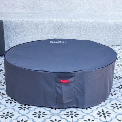 Elementi Plus Rose Bowl 48" Round Concrete Fire Bowl OFG420