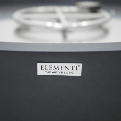 Elementi Plus Rose Bowl 48" Round Concrete Fire Bowl OFG420