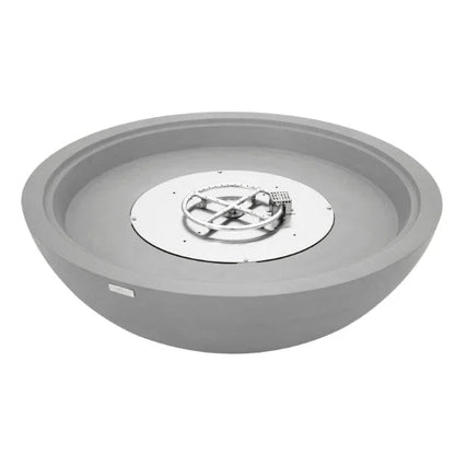 Elementi Plus Rose Bowl 48" Round Concrete Fire Bowl OFG420