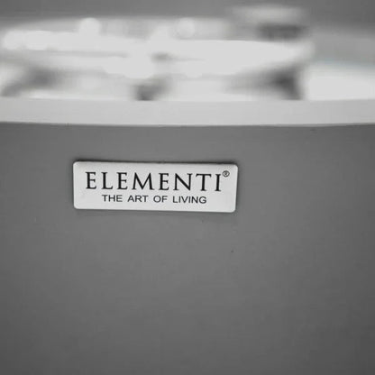 Elementi Plus Rose Bowl 48" Round Concrete Fire Bowl OFG420