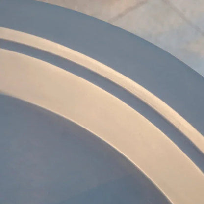 Elementi Plus Rose Bowl 48" Round Concrete Fire Bowl OFG420