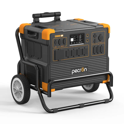 Pecron V2 Trolley Kit | Portable Rolling Base for E-Series Power Stations & Expansion Batteries