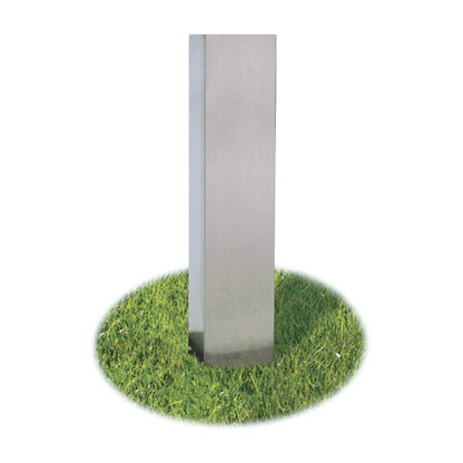 Broilmaster 48-Inch In-Ground Post Black / Silver
