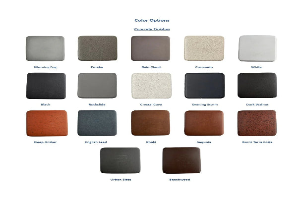 Fire by Design® Aspen Block Round GFRC Fire Pit Kit