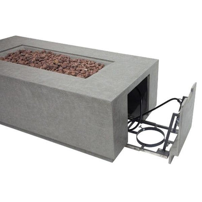 Elementi Andes Fire Table With Propane Tank Holder