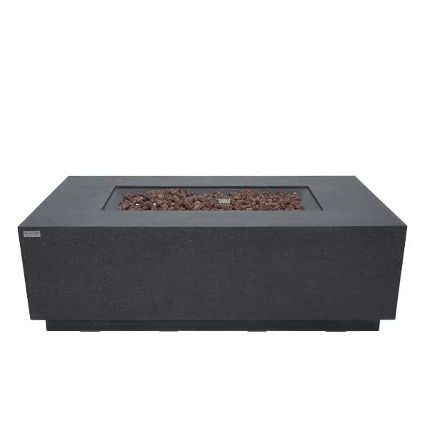 Elementi Andes Fire Table With Propane Tank Holder