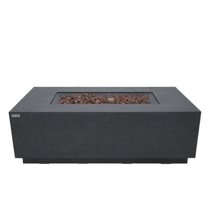 Elementi Andes Fire Table With Propane Tank Holder