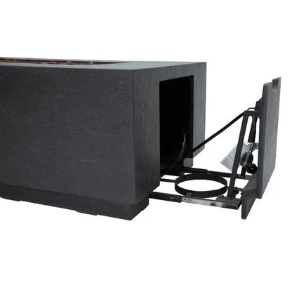 Elementi Andes Fire Table With Propane Tank Holder