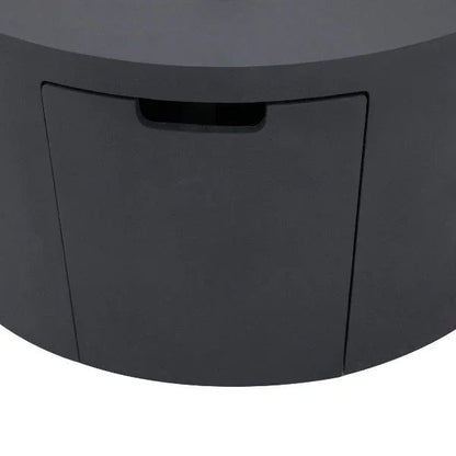 Elementi Pacaya Fire Table With Propane Tank Drawer OFG311