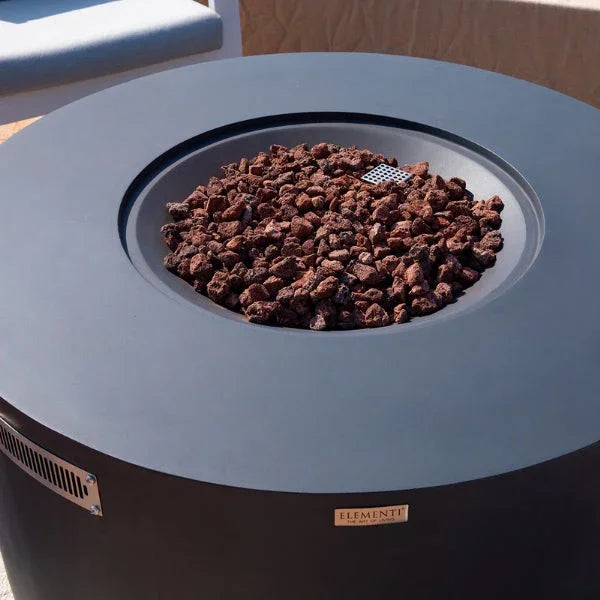 Elementi Pacaya Fire Table With Propane Tank Drawer OFG311