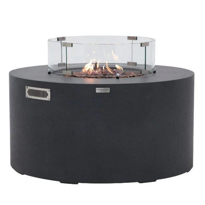 Elementi Pacaya Fire Table With Propane Tank Drawer OFG311