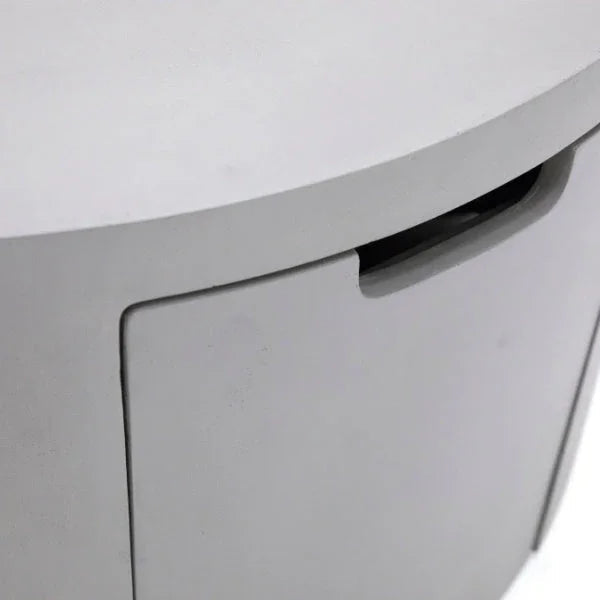 Elementi Pacaya Fire Table With Propane Tank Drawer OFG311