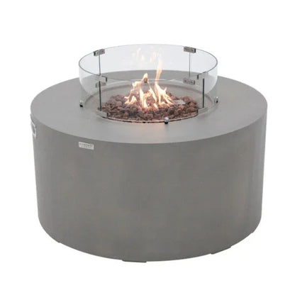 Elementi Pacaya Fire Table With Propane Tank Drawer OFG311