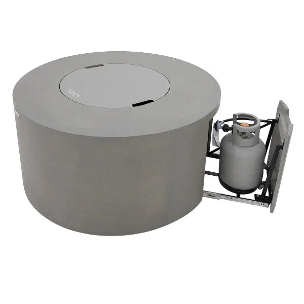 Elementi Pacaya Fire Table With Propane Tank Drawer OFG311